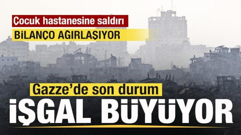 Gazze’den son dakika: İşgal büyüyor! Korkunç bilanço! İnternet ve iletişim tamamen kesildi