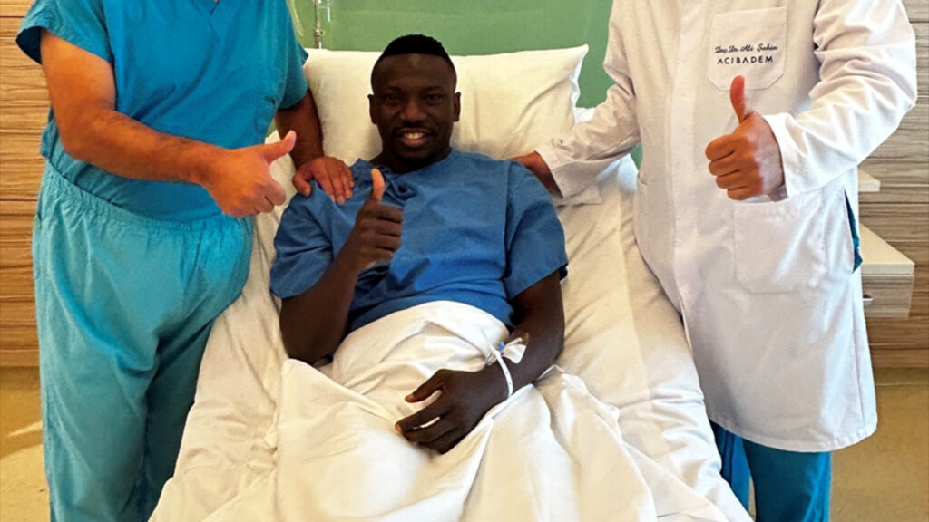 Gençlerbirliği’nde Peter Etebo, ameliyat edildi