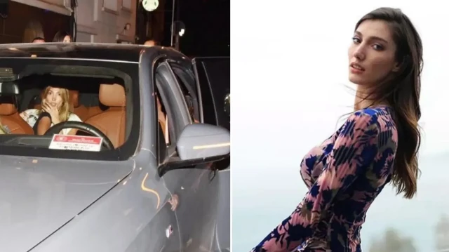 Manken Şevval Şahin resmi hizmete mahsus araçla yakalandı: Bakanlıktan açıklama geldi