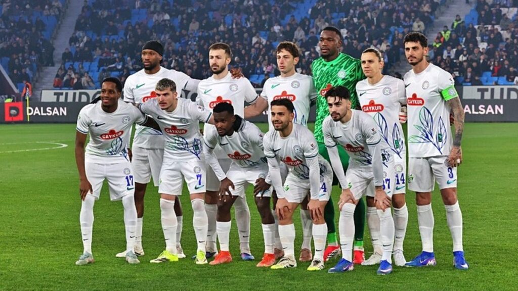 ÇaykurRizespor uzaktan atıyor
