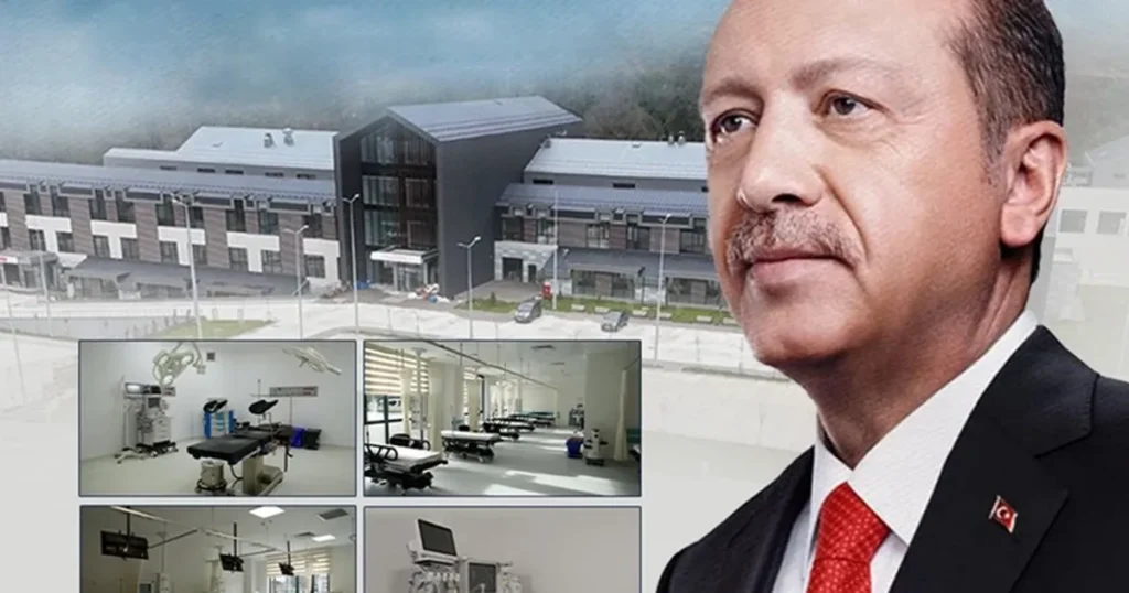 Cumhurbaşkanı Erdoğan Rize’de hastane açıyor… Bölgenin sağlık kapasitesi güçleniyor